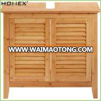 Bamboo Sink Vanity Cabinet in Bathroom/Homex_FSC/BSCI Factory