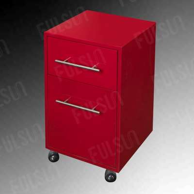 Hot selling movable storage steel bathroom cabinet with drawers and casters with competitive price