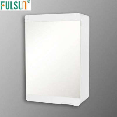 Corner Mirror Pvc Plastic Vanity Bathroom Cabinet