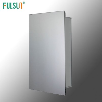 Asian style aluminum bathroom mirrored cabinet